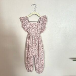 Jamie Kay Pink Floral Romper